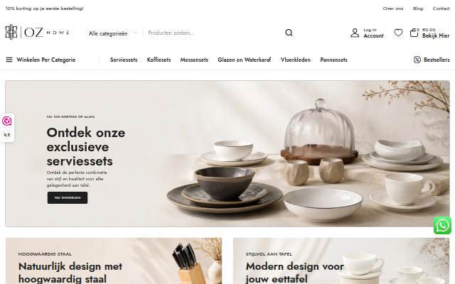 Oz Home storefront