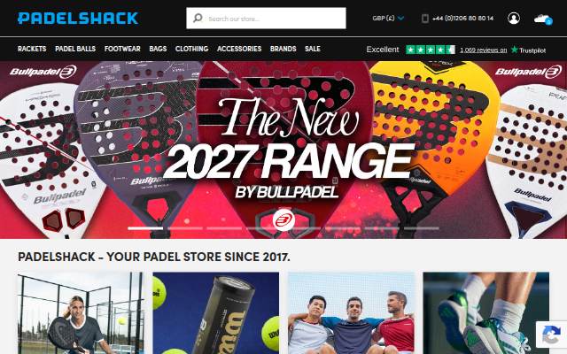 Padelshack storefront