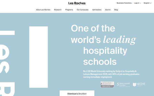 Les Roches storefront