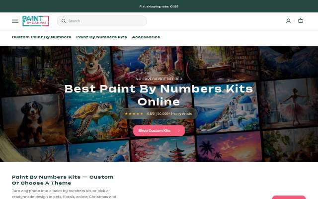 Paint By Canvas storefront