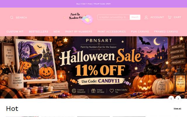 paintbynumbersart storefront