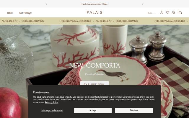 Startseite von Palais Sustainable Luxury