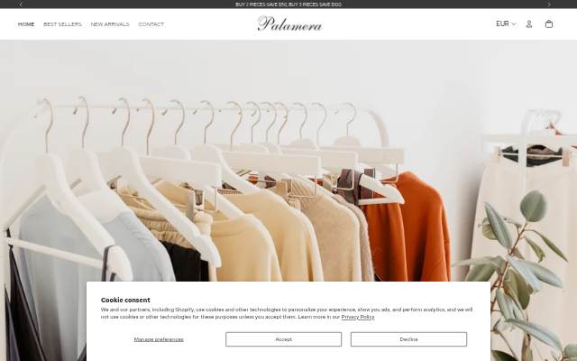 Startseite von Palamera