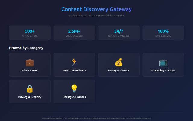 Content Discovery Gateway storefront