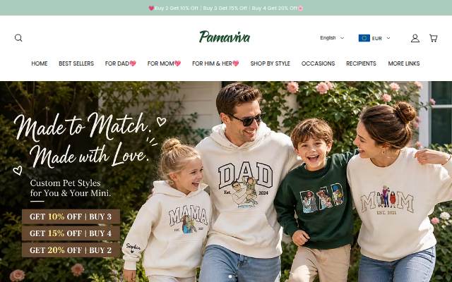 pamaviva storefront