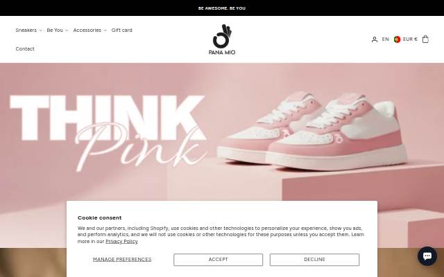 Startseite von Pana Mio Dance Sneakers