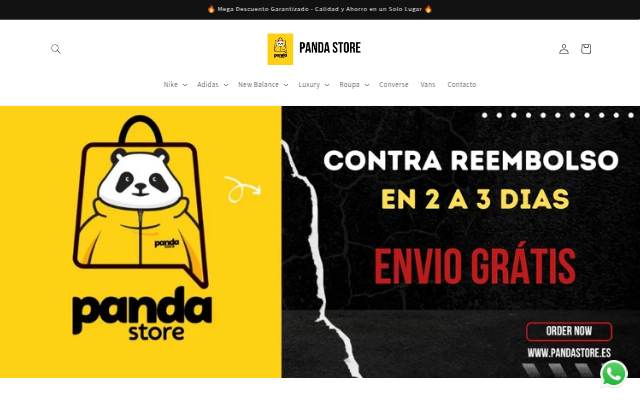 Panda Shoes storefront