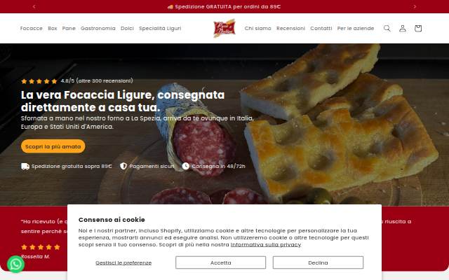 Pane e Dintorni storefront