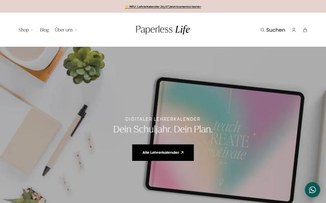 Paperless Life storefront