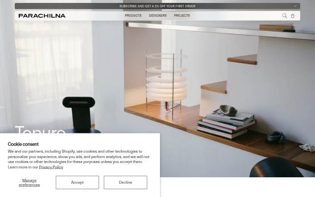 Parachilna storefront