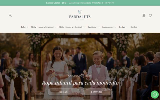 PARDALETS storefront