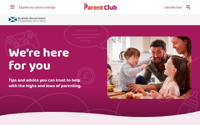 Parent Club storefront