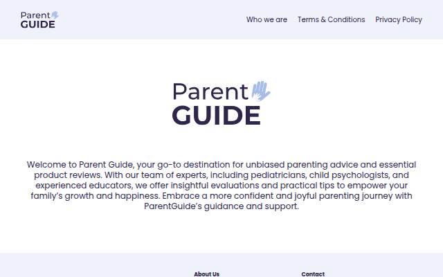 ParentGuide storefront