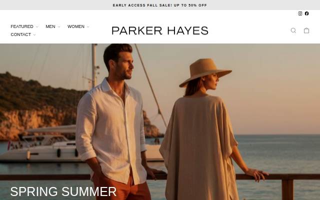 Parker Hayes storefront