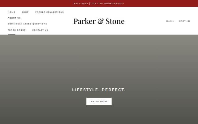 Montra da Parker &amp; Stone