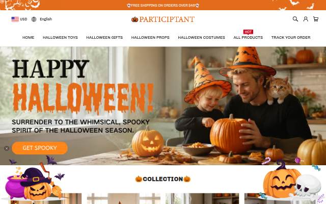 PARTICIPTANT storefront