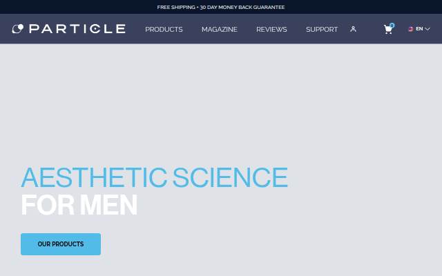 Particle storefront