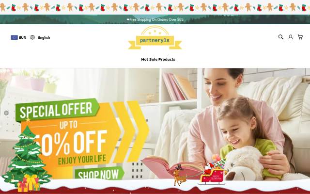 Partneryls storefront