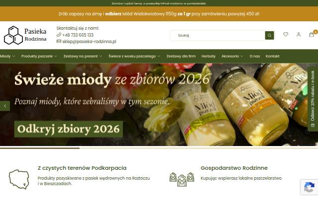 Pasieka Rodzinna storefront