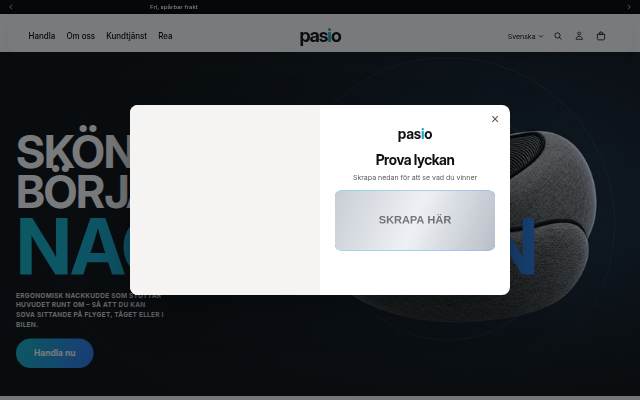 Pasio storefront
