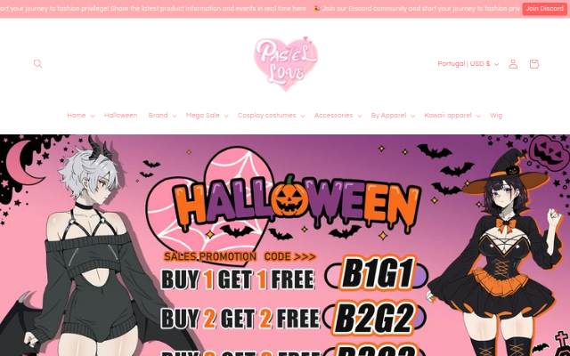 pastelloves storefront