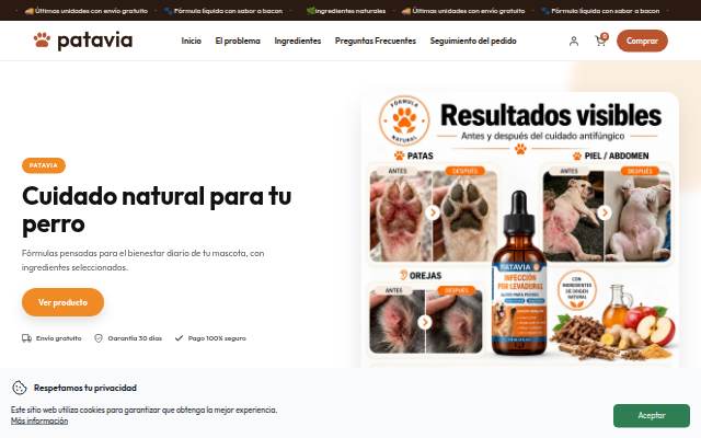 PATAVIA storefront