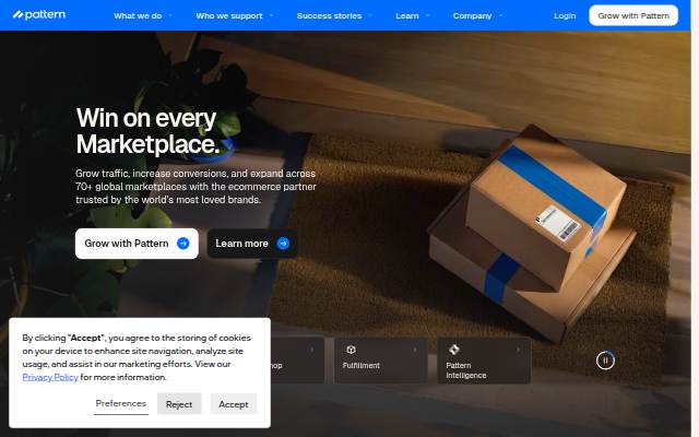 Pattern: The #1 Global Ecommerce Accelerator storefront