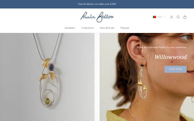 Paula Bolton storefront