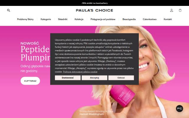 www.paulaschoice.pl storefront