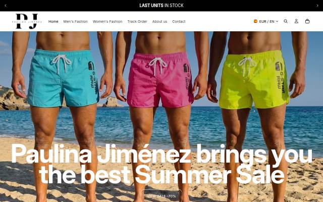 Paulina Jiménez storefront