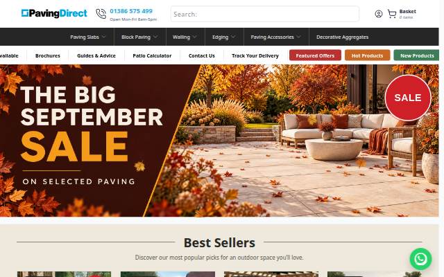 pavingdirect.com storefront