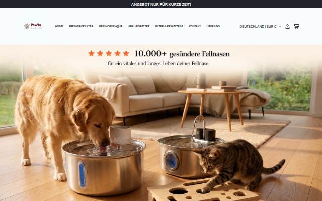 Paw4u storefront