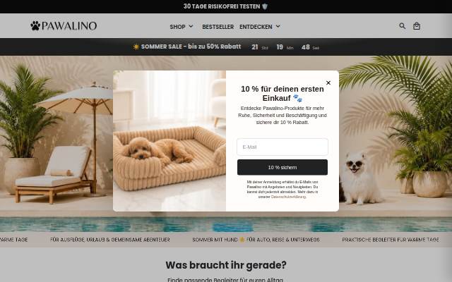 PAWALINO storefront