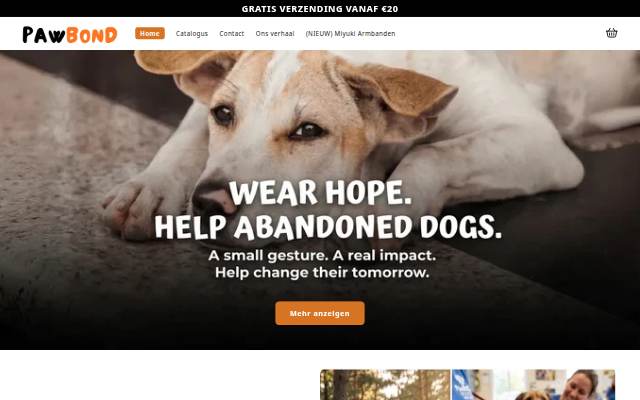 PawBond storefront
