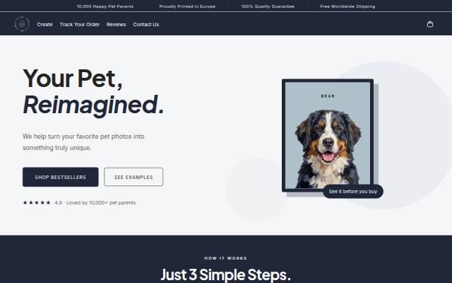 Pawfect Picture storefront