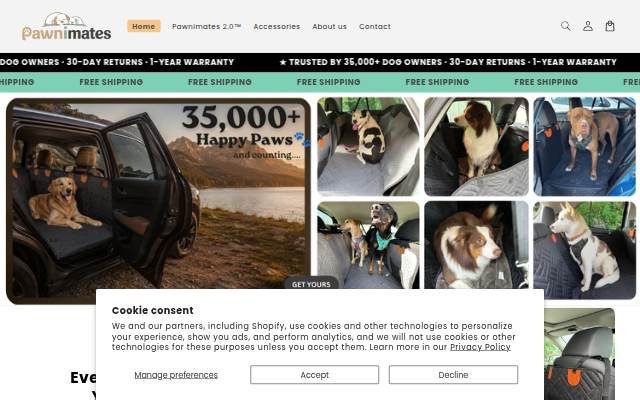 Pawnimates storefront