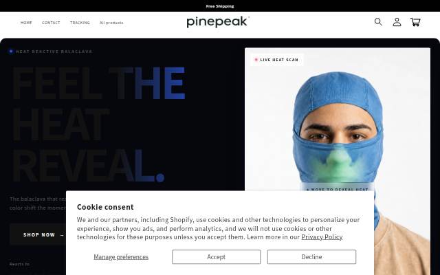 Startseite von PinePeak™