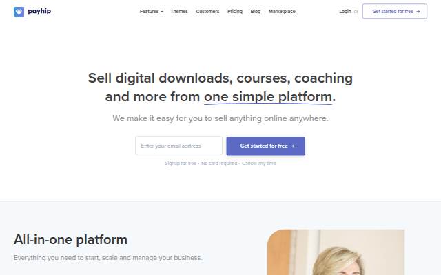 Payhip storefront
