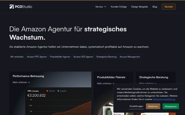 Montra da Amazon Agentur Hamburg