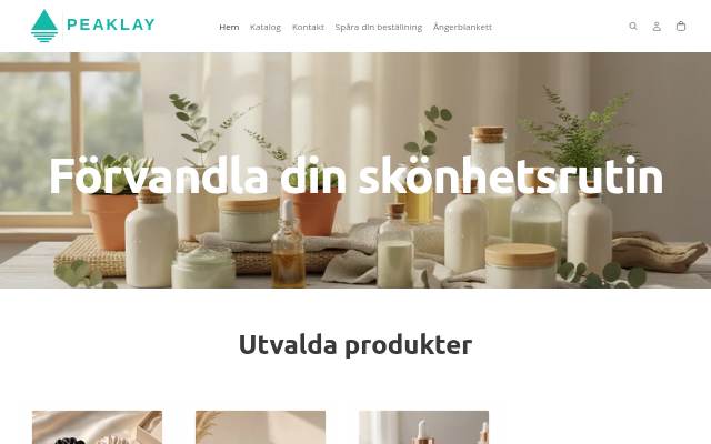 Escaparate de Peaklay
