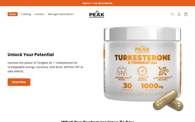 Montra da Peak Resurgence