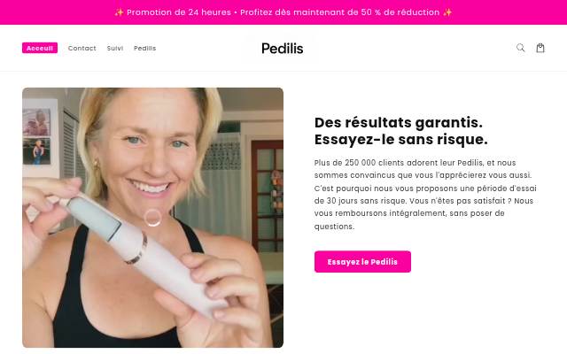 Pedilis storefront
