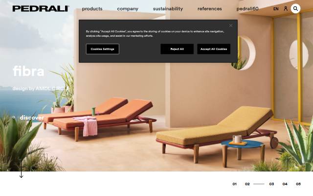 Pedrali storefront