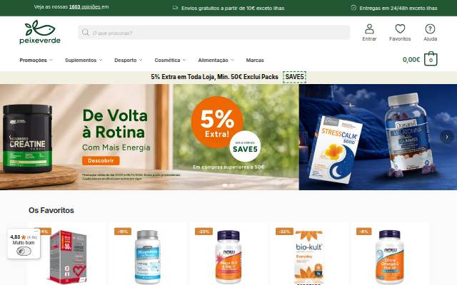 Peixe Verde storefront