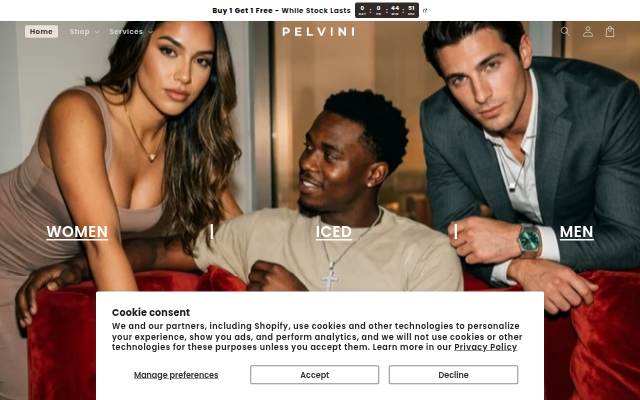 Pelvini storefront