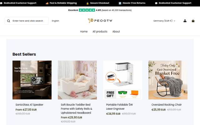 PEOGTW storefront