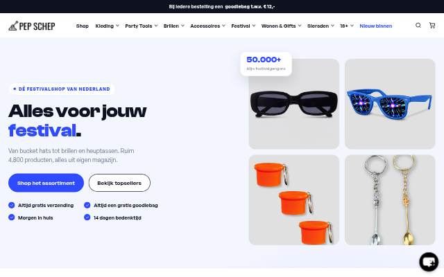 PEP SCHEP storefront