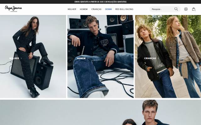 Pepe Jeans London storefront