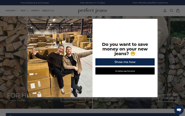 Montra da Perfect Jeans