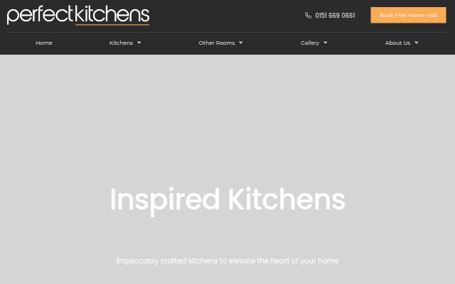 Perfect Kitchens storefront